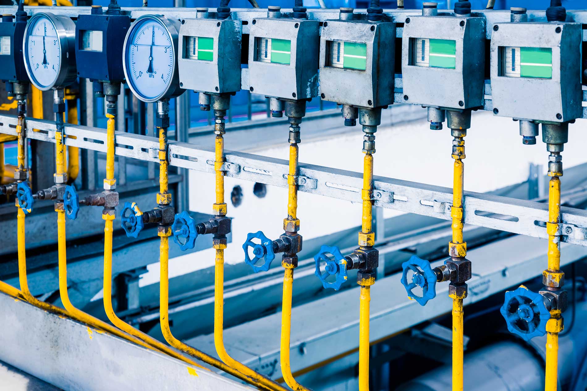 Instalación industrial de gas y calefacción en Zaragoza